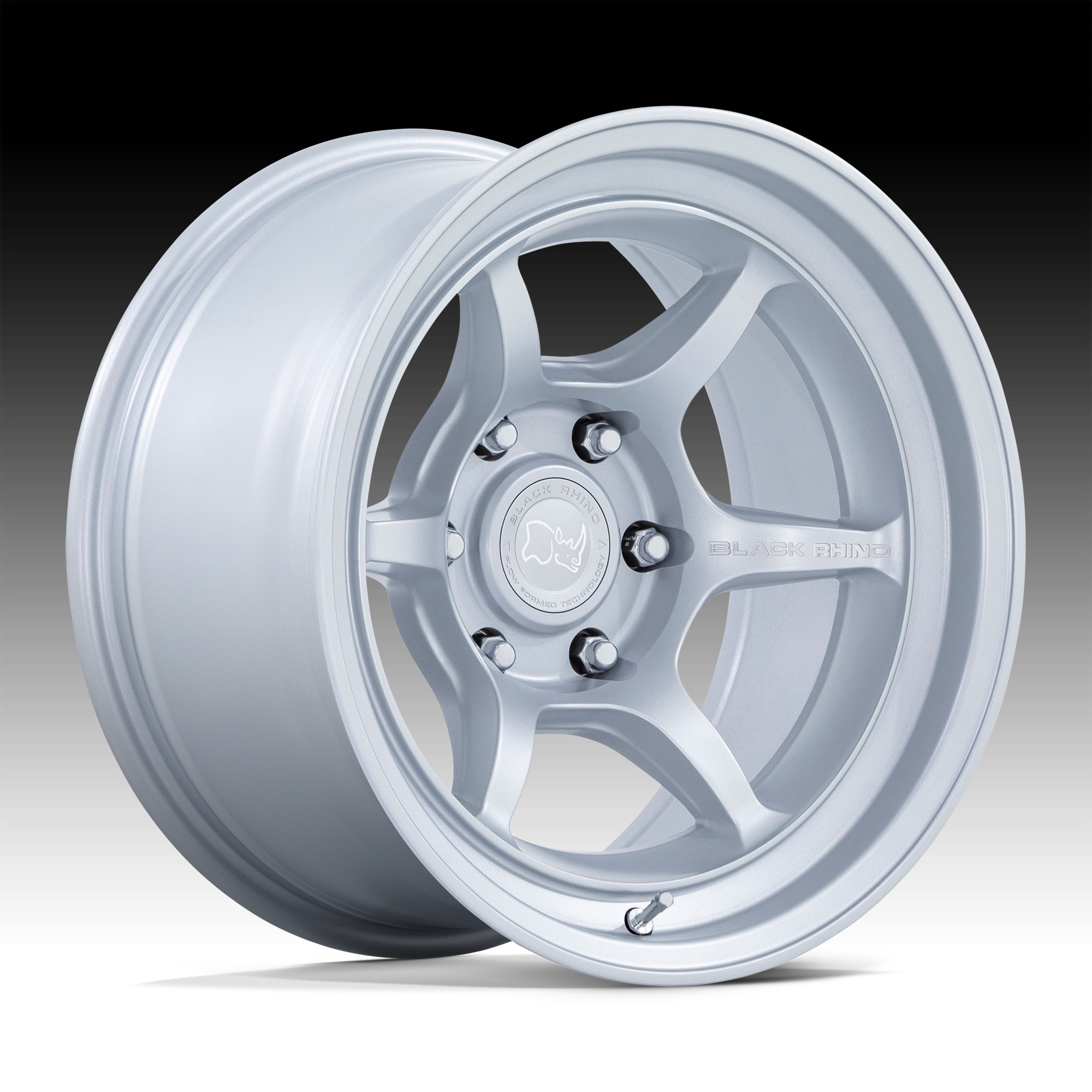 Black Rhino Shogun FFT Hypersilver Custom Truck Wheels - Shogun / BR011